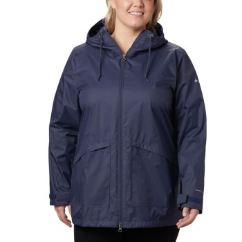 Columbia Jas Dames, Arcadia Casual Plus Size Donkerblauw, 26YNAMHEJ